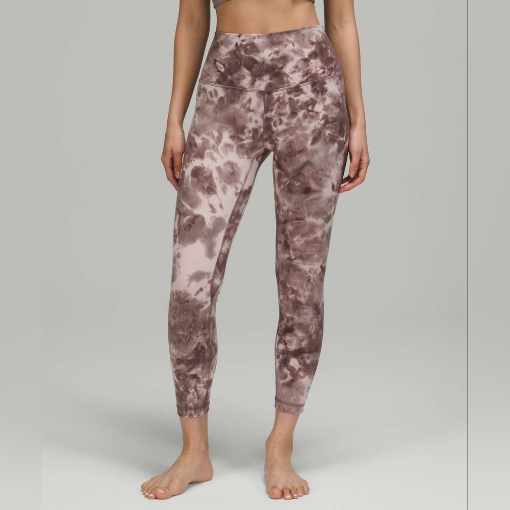 Lululemon Align High-Rise Pant 25"Diamond Dye Mink Bery Lunar Rock Shadow Grey